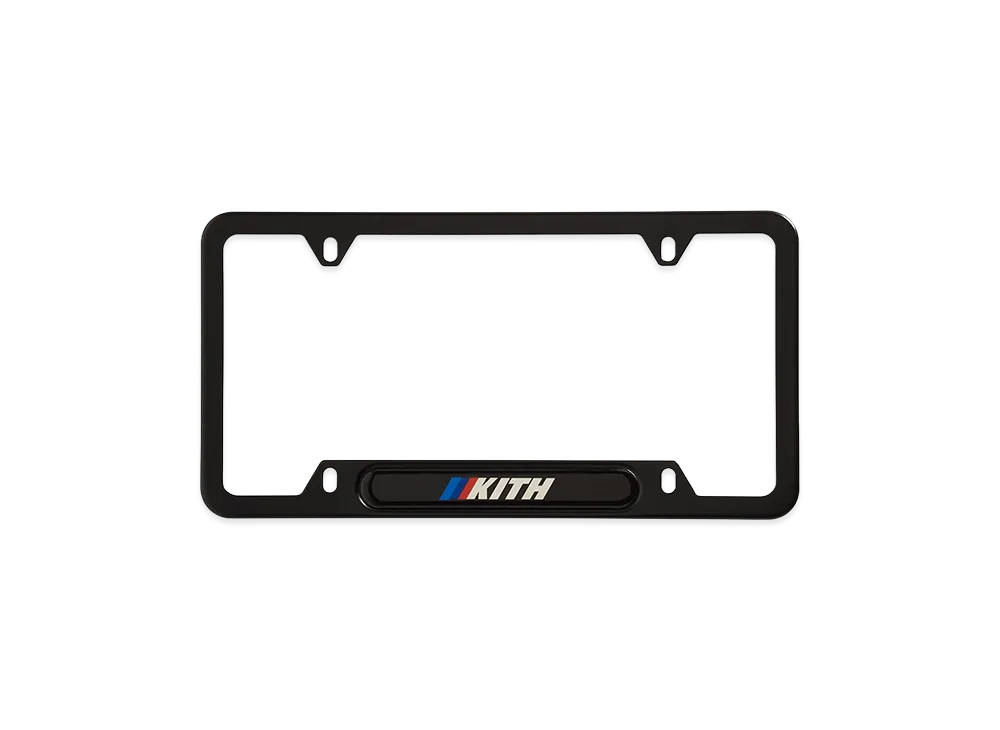 Kith x BMW License Plate Holder "Black"