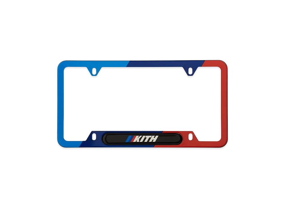 Kith x BMW License Plate Holder "Multi"