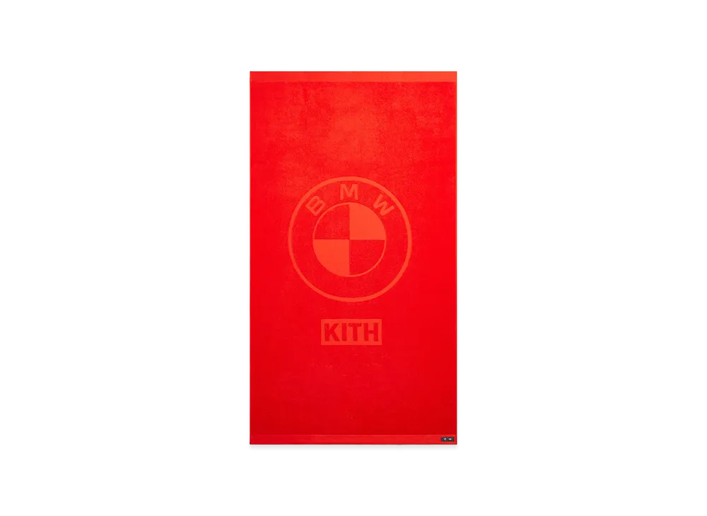 Kith x BMW Jacquard Towel "Cinnabar"