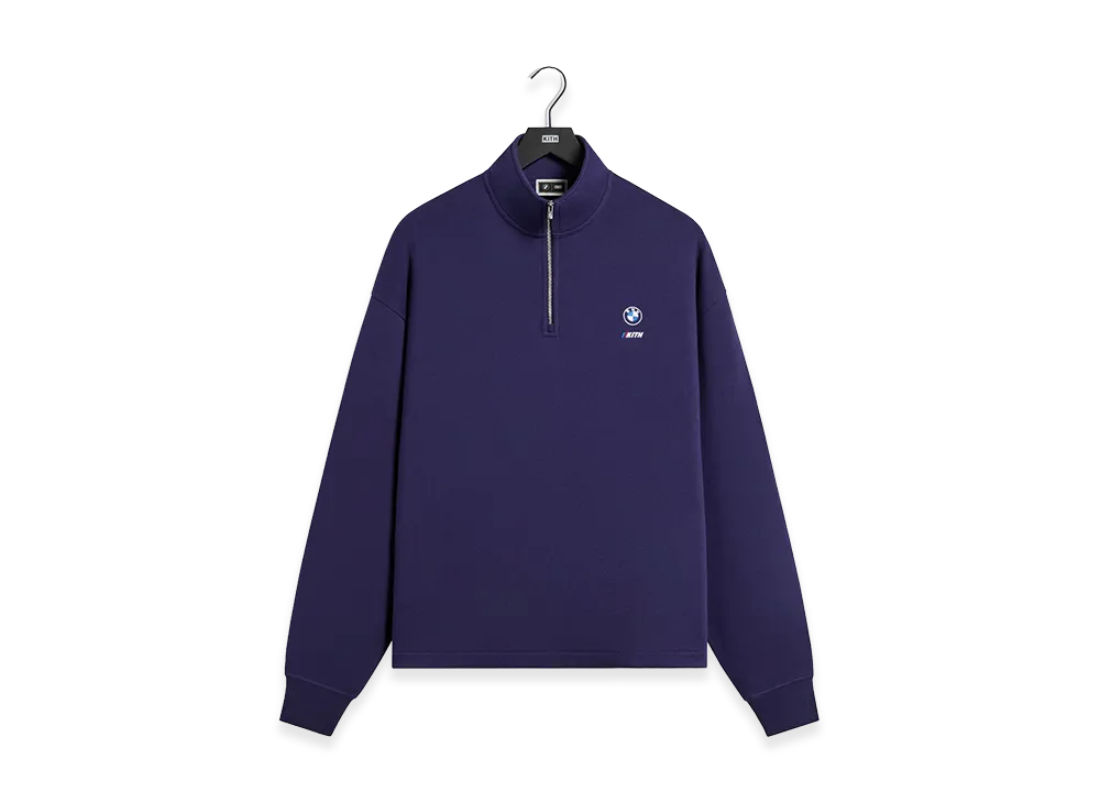 Kith x BMW Nelson Quarter Zip "Techno Violet"