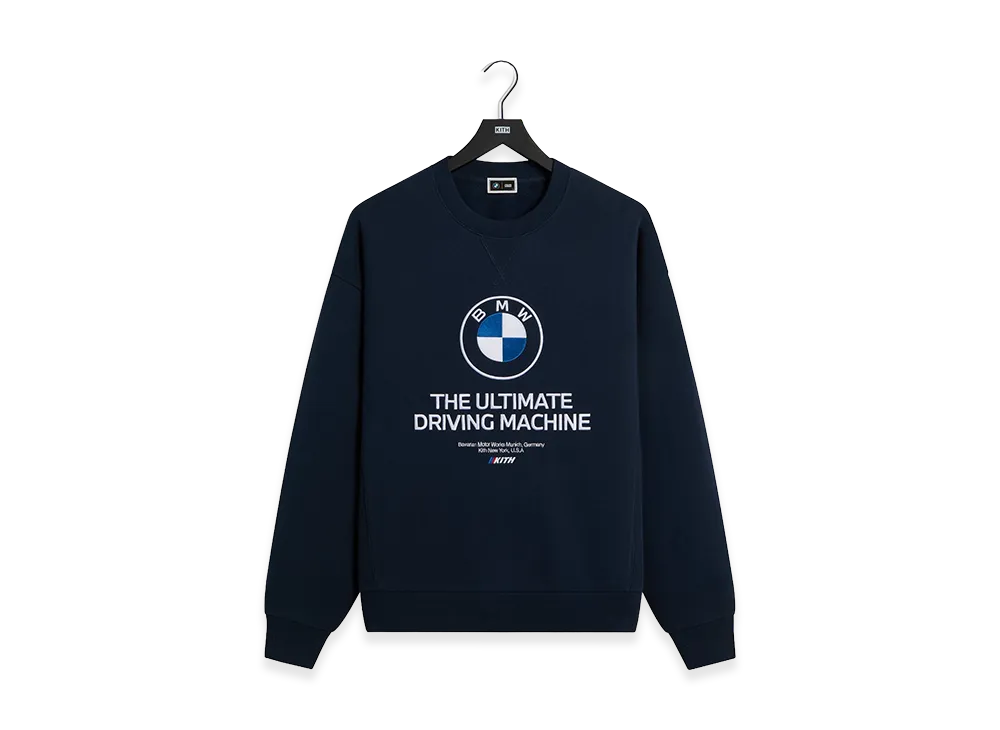 Kith x BMW Quote Vintage Crewneck "Nocturnal"
