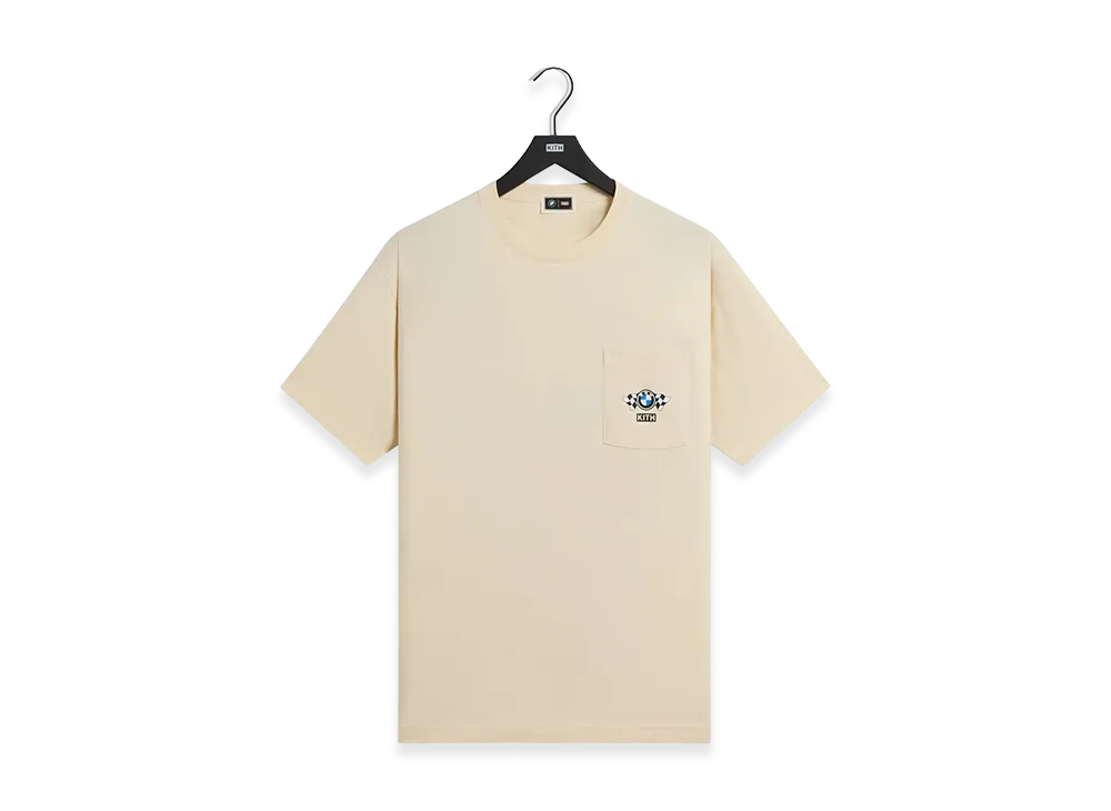 Kith x BMW 1602 Schematic Pocket Tee "Sandrift"