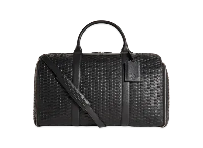 Kith x BMW Leather Travel Garment Duffle Bag "Black"