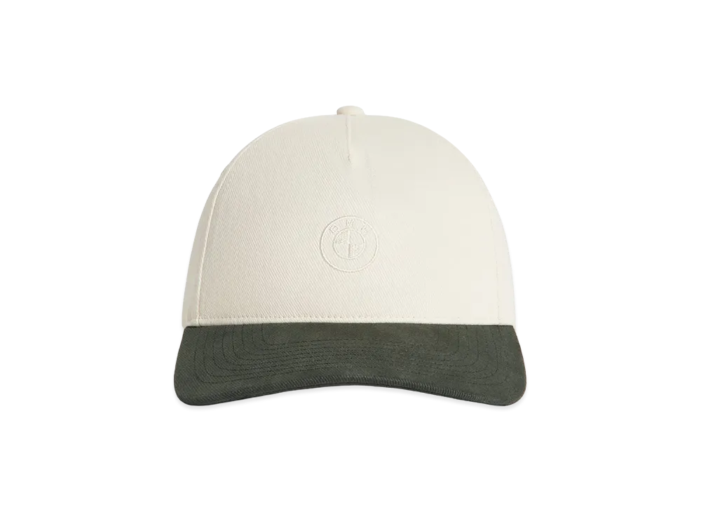 Kith x BMW Two-Tone Brushed Twill BL Pinch Crown Cap "Sandrift"