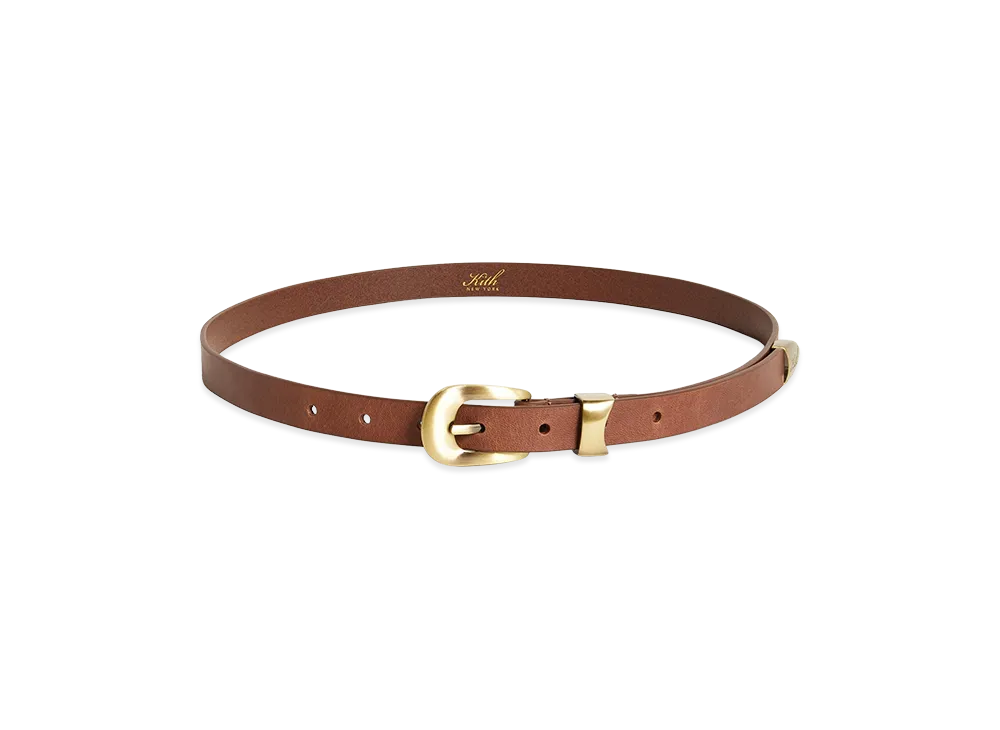 Kith Western Leather Belt "Zoom"