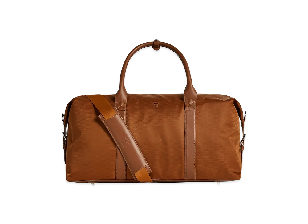 Kith Monogram Nylon Leather Duffle Bag "Tectonic"