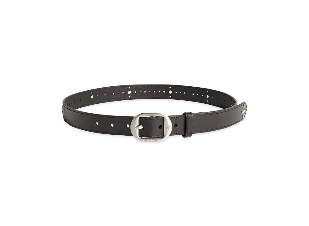 Kith Studded Leather Belt "Black"