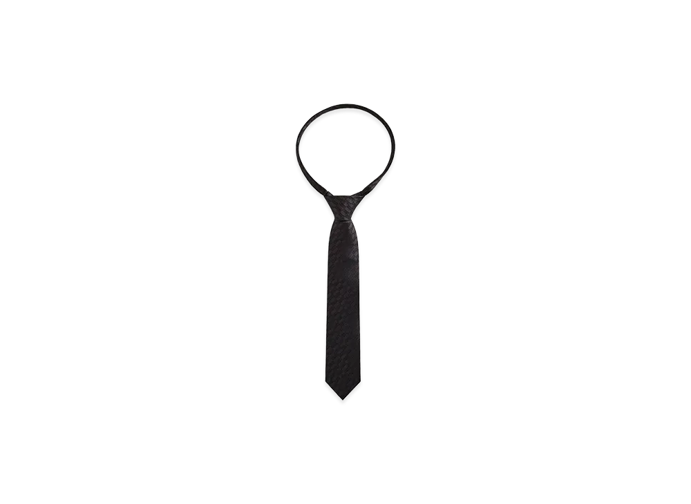 Kith Jacquard Classic Logo Tie "Black"