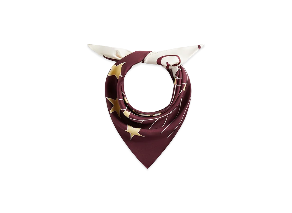 Kith Printed Silk Scarf "Magma"