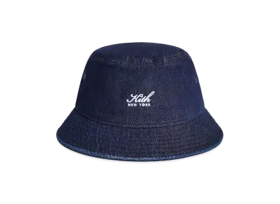 Kith Raw Denim Dawson Bucket Hat "Savin Wash"