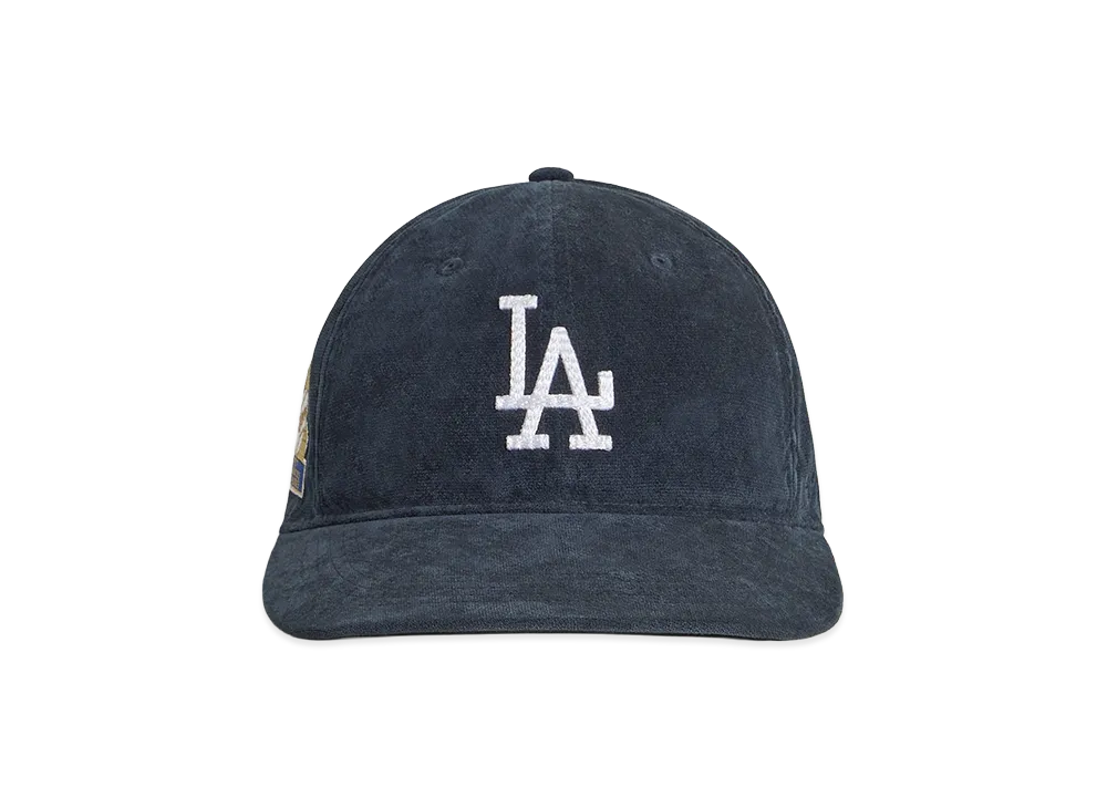 Kith x '47 for the Los Angeles Dodgers Lightweight Suede Velour Long Bill Cap "Nocturnal"