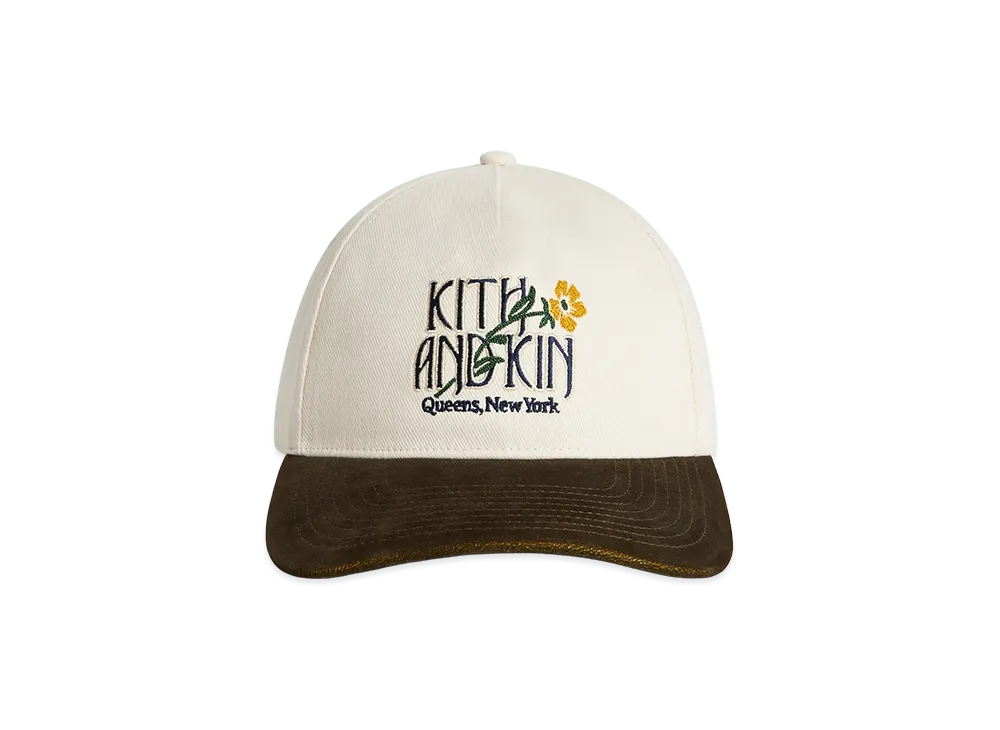 Kith Botanical Twill Bay Low Pinch Crown Cap "Sandrift"