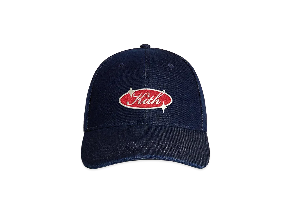 Kith Raw Denim Classic Cap "Savin Wash"