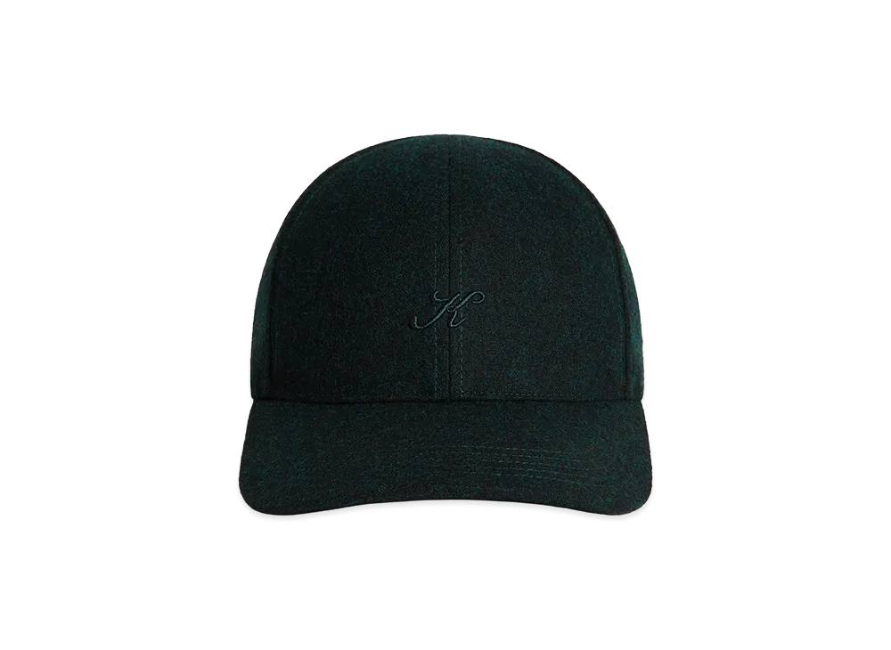 Kith Low Profile Fine Wool Classic Cap "Black"