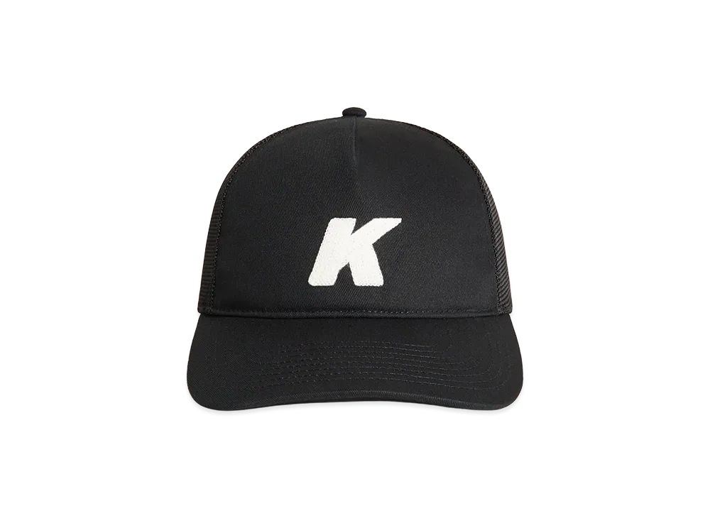 Kith Relaxed Twill Nolan Trucker Hat "Black"