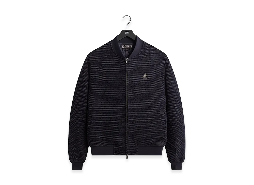 Kith Chenille Roy Bomber Jacket "Ink"