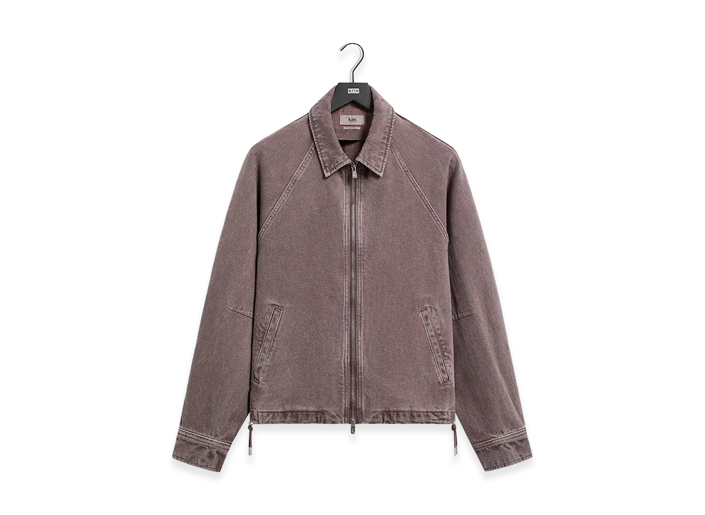 Kith Herringbone Denim Efron Jacket "Matrix"