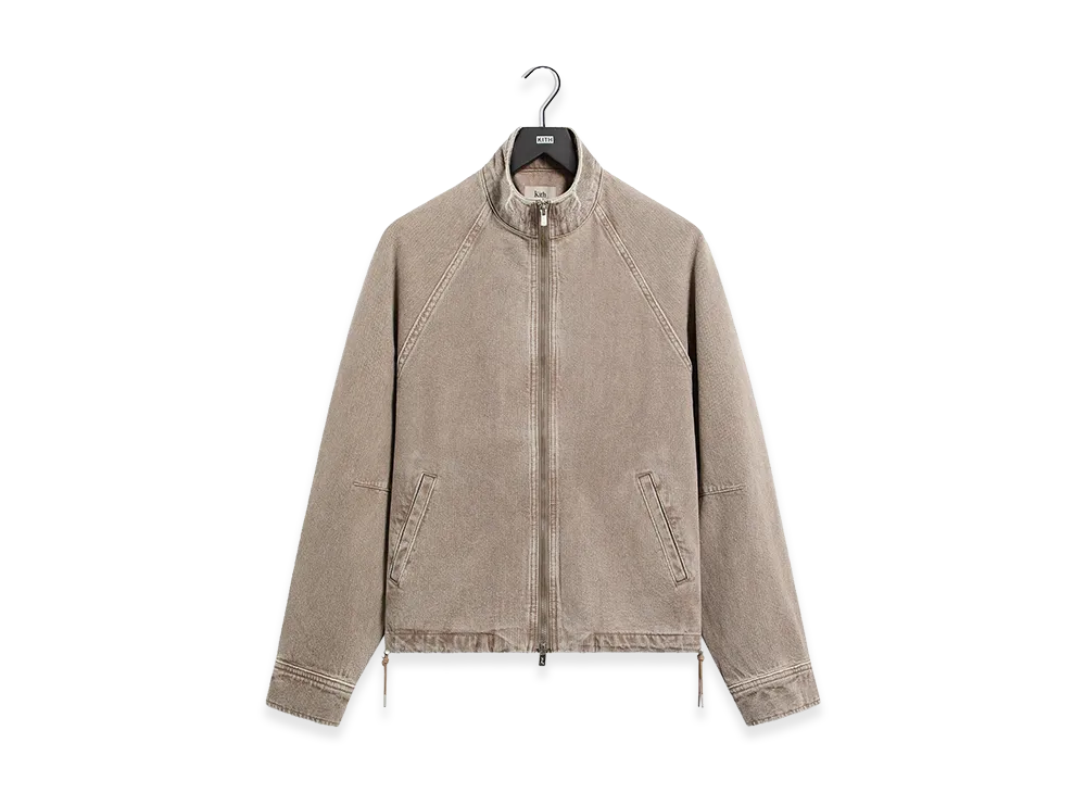 Kith Herringbone Denim Efron Track Jacket "Factor"