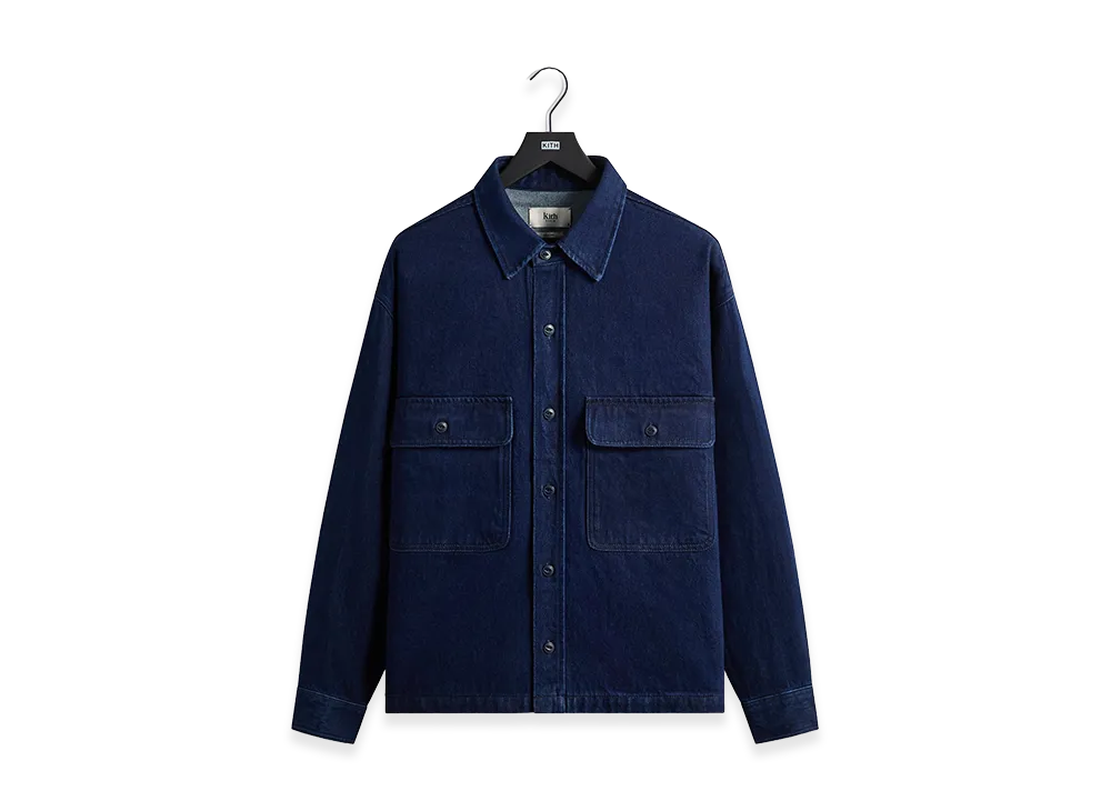 Kith Denim Henson Shirt "Dark Indigo"