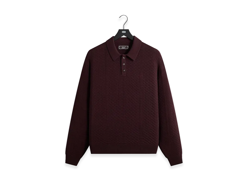 Kith Long Sleeve Tilden Pullover "Incognito"