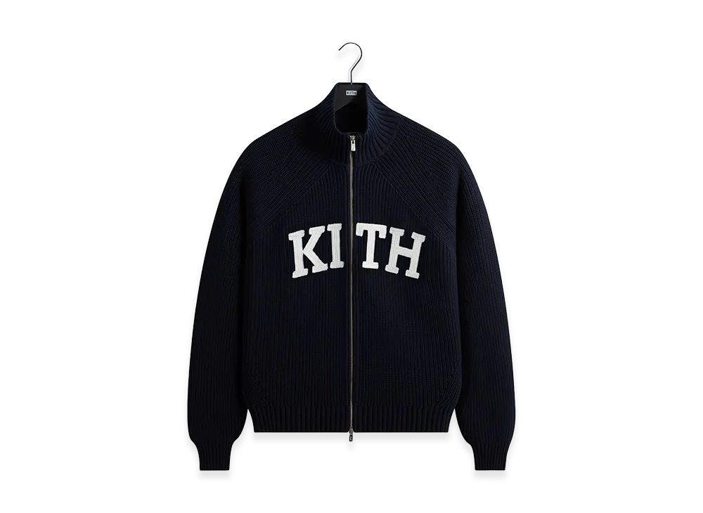 Kith Eric Zip Up Sweatshirt "Nocturnal"