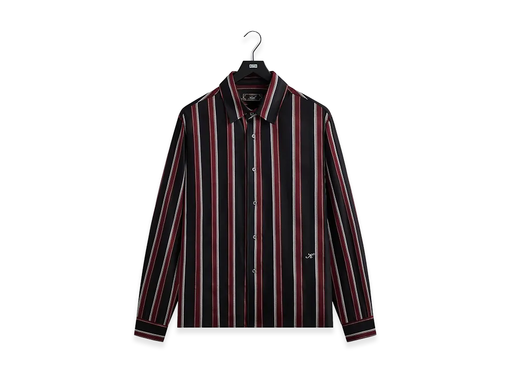 Kith Striped Jacquard Thompson Shirt "Nocturnal"