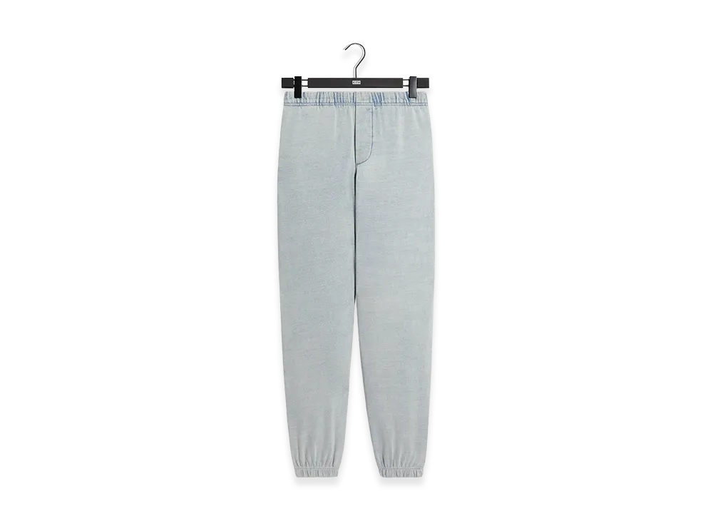 Kith Indigo Fleece Nelson Sweatpant "Pale Indigo"