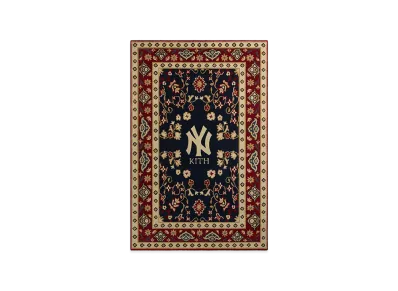 Kith x Kasra Rugs x The New York Yankees 8' x 10' Hand-Knotted Rug "Multi"