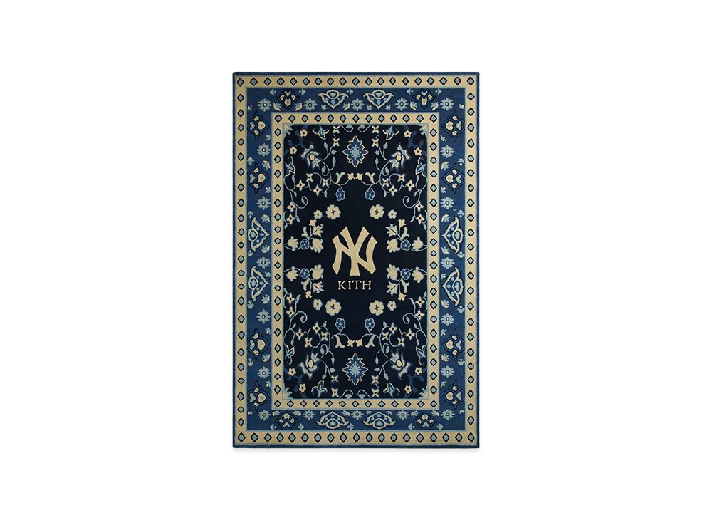 Kith x Kasra Rugs x The New York Yankees 8' x 10' Hand-Knotted Rug "Nocturnal"