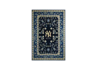 Kith x Kasra Rugs x The New York Yankees 8' x 10' Hand-Knotted Rug "Nocturnal"
