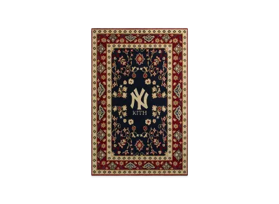 Kith x Kasra Rugs x The New York Yankees 5' x 8' Hand-Knotted Rug "Multi"