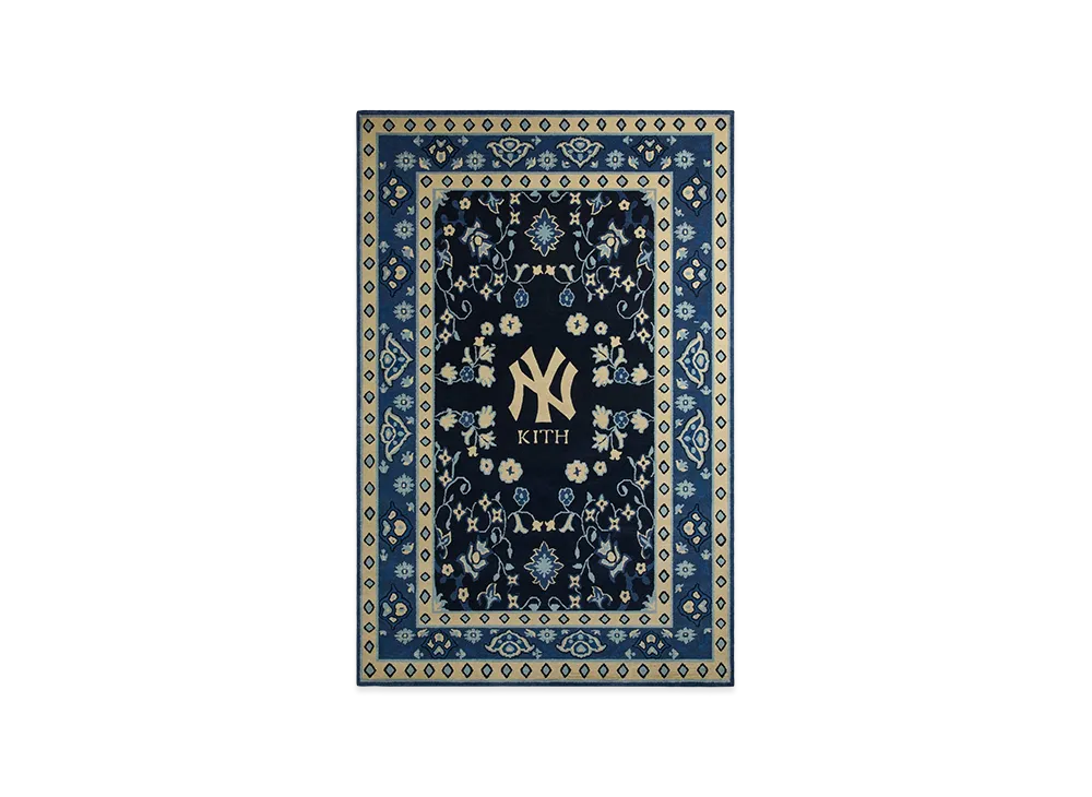 Kith x Kasra Rugs x The New York Yankees 5' x 8' Hand-Knotted Rug "Nocturnal"