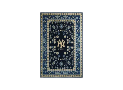 Kith x Kasra Rugs x The New York Yankees 5' x 8' Hand-Knotted Rug "Nocturnal"