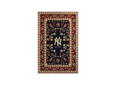 Kith x Kasra Rugs x The New York Yankees 3' x 5' Hand-Knotted Rug "Multi"