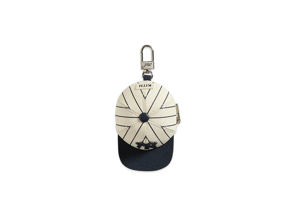 Kith x The New York Yankees Baseball Cap Leather Pouch "Sandrift"