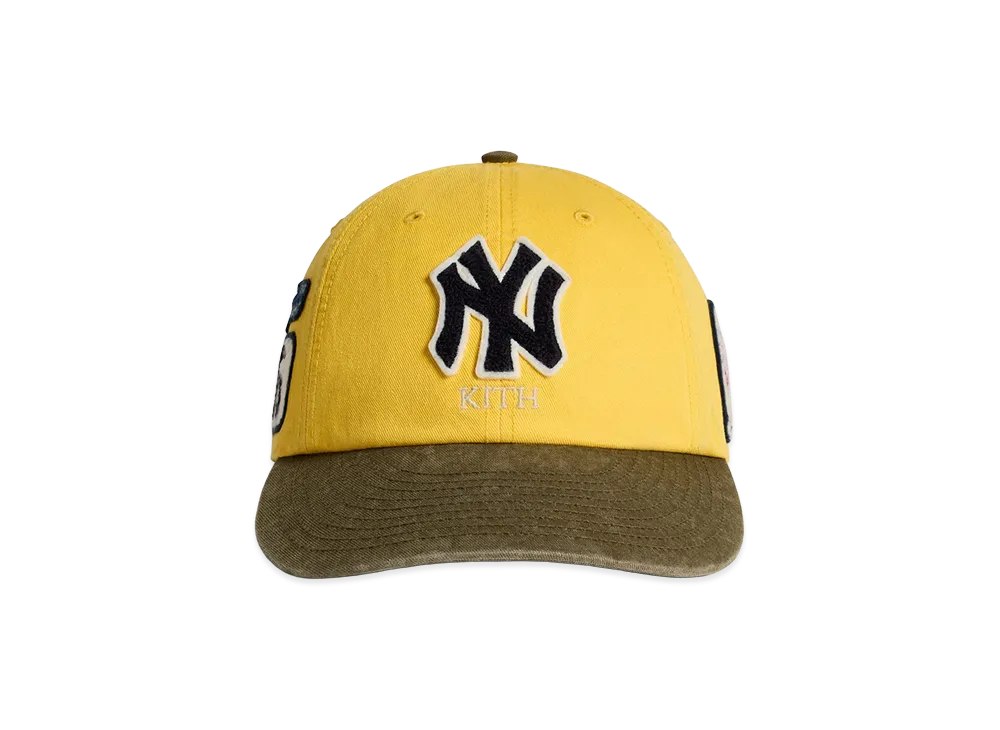 Kith x '47 x The New York Yankees Clean Up Round Visor Cap "Buzz"