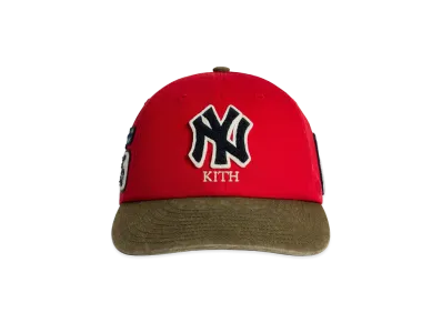 Kith x '47 x The New York Yankees Clean Up Round Visor Cap "Retro"