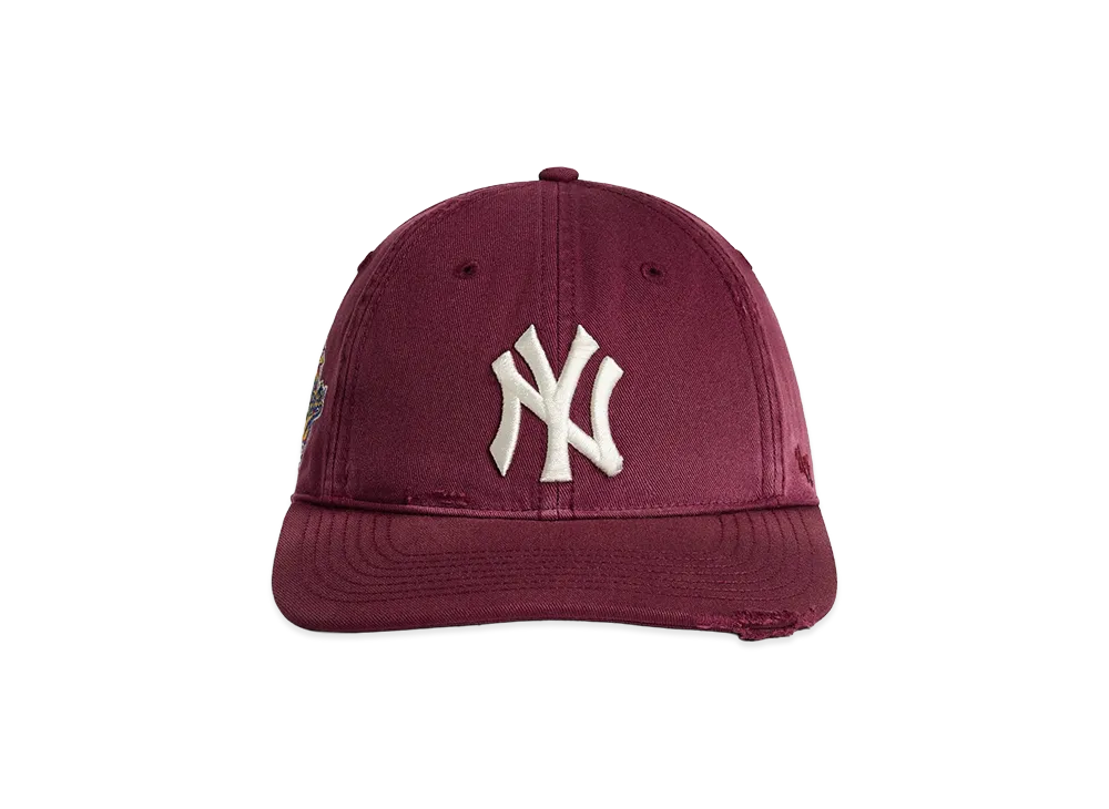 Kith x '47 x The New York Yankees Sun Faded Franchise LS Cap "Marquee"