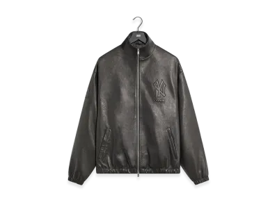 Kith x The New York Yankees Leather Ames Jacket "Black"