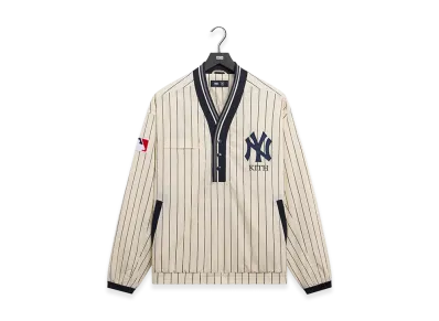 Kith x The New York Yankees Nylon Raffi Pullover "Sandrift"