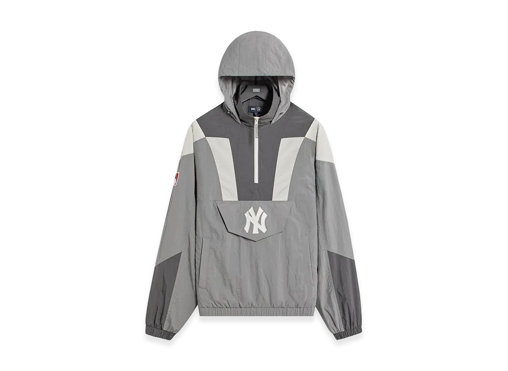 Kith x The New York Yankees Nylon Dante Pullover Jacket "Skyscraper"