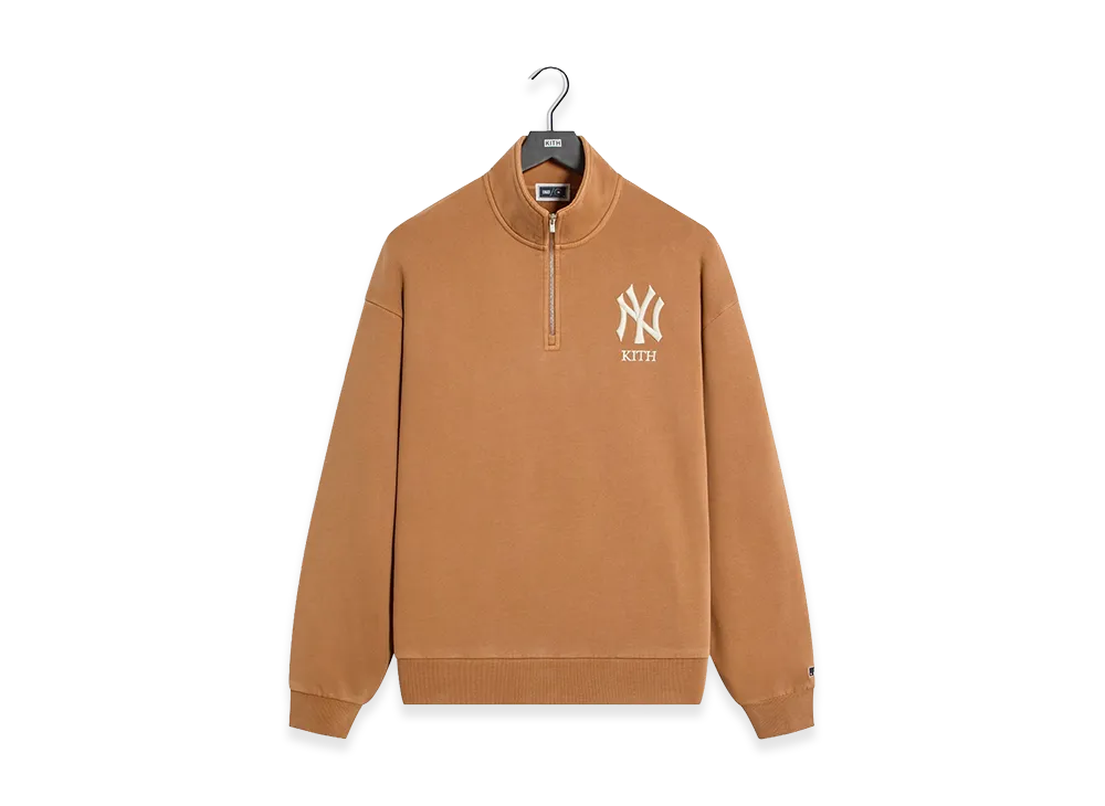 Kith x The New York Yankees Vintage Nelson Quarter Zip "Dusk"