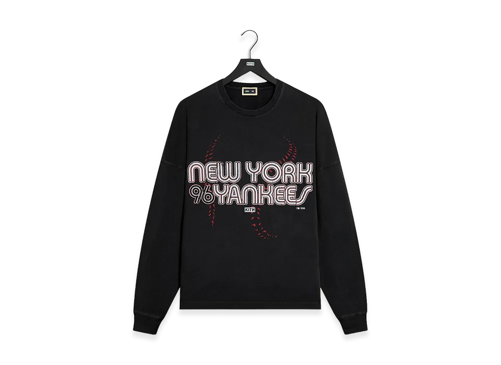 Kith x The New York Yankees Vintage Lawson Tee "Black"