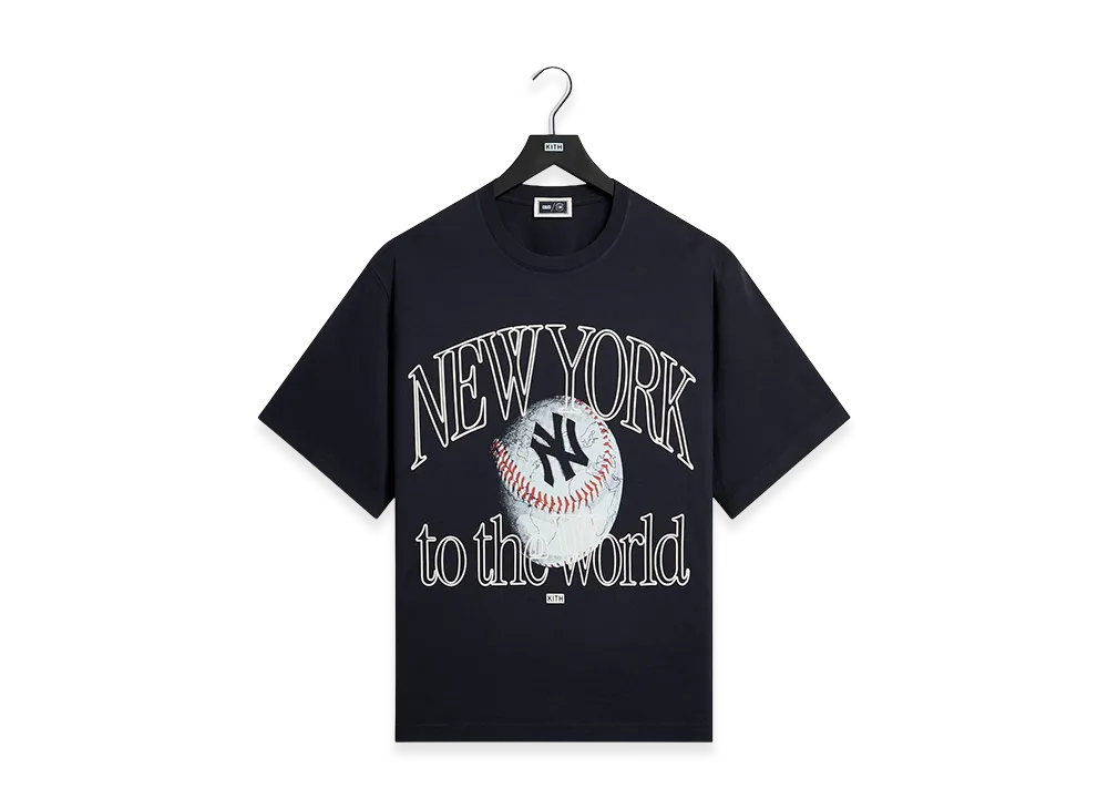 Kith x The New York Yankees New York To The World Vintage Alex Tee "Nocturnal"