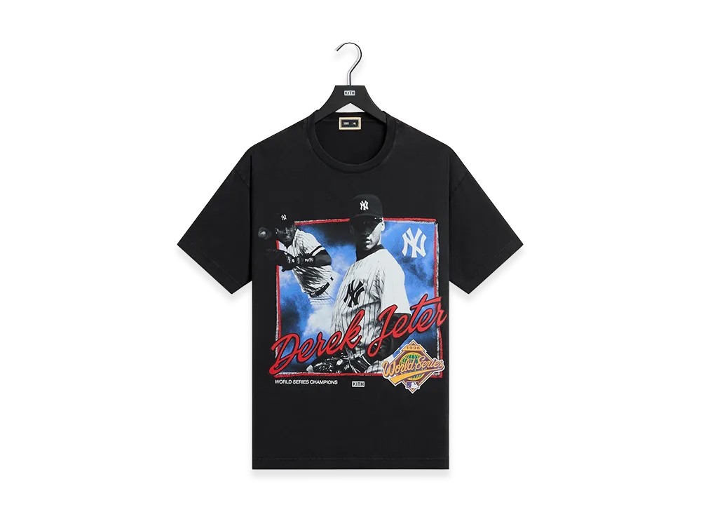 Kith x The New York Yankees Derek Jeter Vintage Tee "Black"