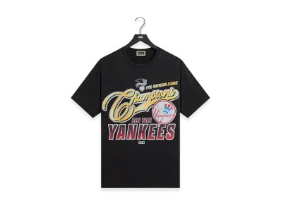 Kith x The New York Yankees Champions Vintage Tee "Black"