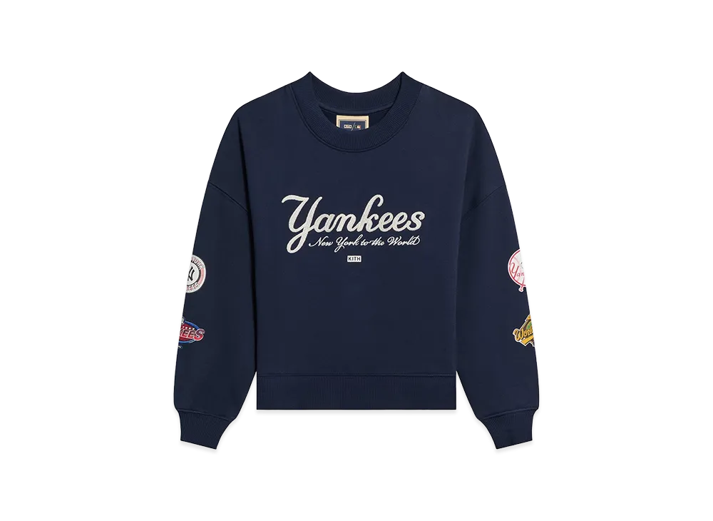 Kith x The New York Kids Yankees Nelson Crewneck "Nocturnal"