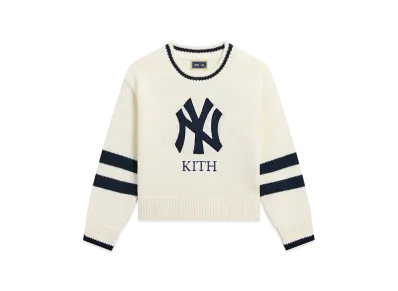 Kith x The New York Kids Yankees Varsity Lewis Sweater "Nocturnal"
