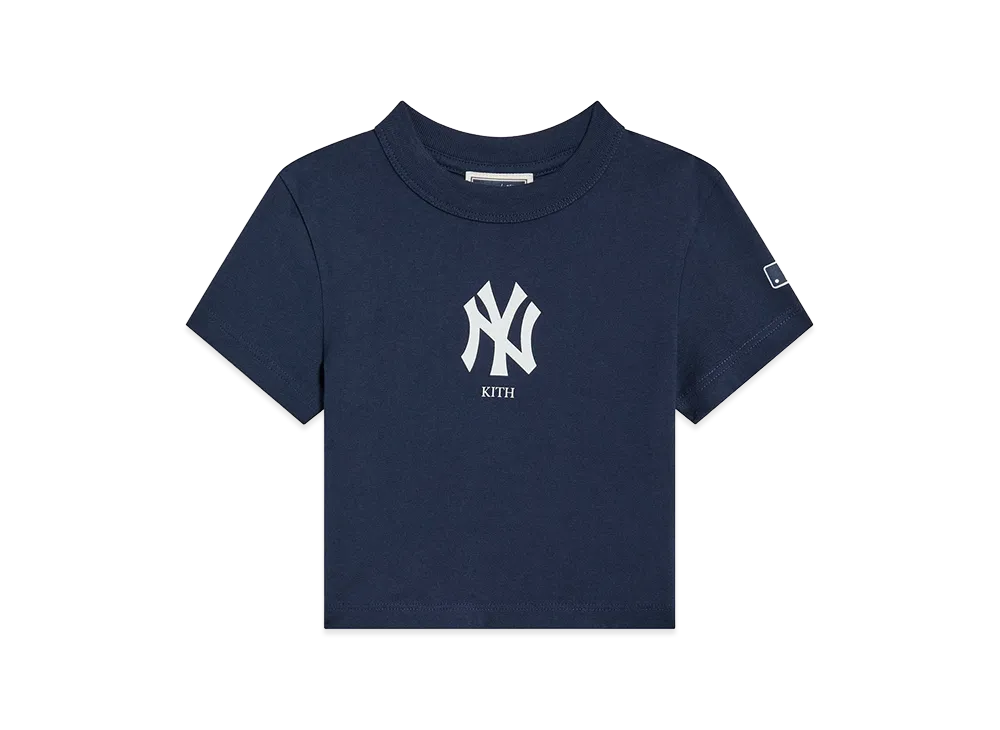 Kith x The New York Kids Yankees Mulberry Il Tee "Nocturnal"