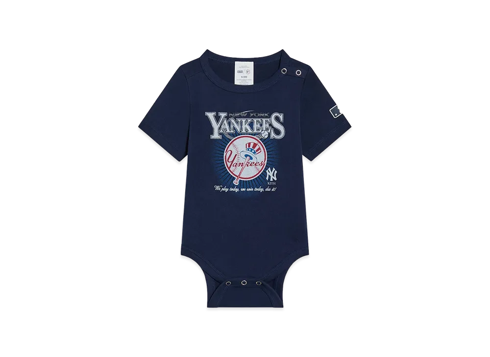 Kith x The New York Baby Yankees Legacy Bodysuit "Nocturnal"